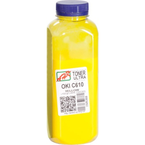 Тонер для OKI C610, бутель 150г Yellow (АНК, 1505368)  ULTRA COLOR