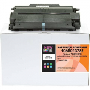 Картридж лазерный для Xerox Phaser 3100 аналог 106R01378 Black, NewTone (106R01378E) без смарт-карты