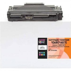 Картридж лазерний для Xerox WC 3210MFP, 3220MFP сумісний 106R01487 Black, NewTone (106R01487E)