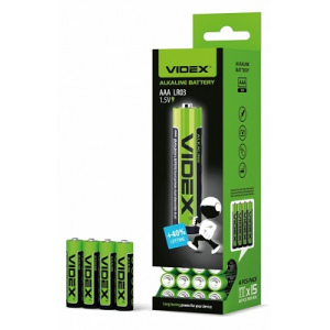 Батарейка лужна (alkaline) Videx LR03, AAA 60 штук 25467 купити в Україні | FOTOZIP