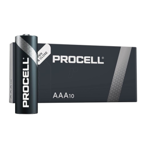 Батарейки DURACELL PROCELL Industrial PRO Alkaline LR03 AAA Blister 10 штуки