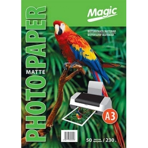 Фотобумага Мagic A3 матовая 230г/м, 50лис