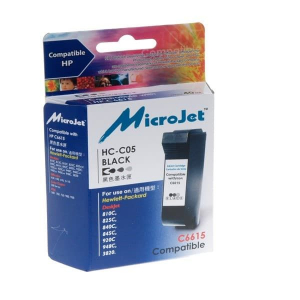 Картридж струйный MicroJet для HP DJ 840C аналог HP 15 Black (HC-C05)