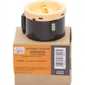 Картридж лазерний для Epson AcuLaser M1400, MX14 сумісний Epson C13S050650 Black, NewTone (S050650E)