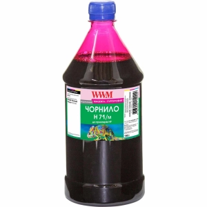 Чорнило WWM для HP №711 1000г Magenta Водорозчинні (H71 / M-4)