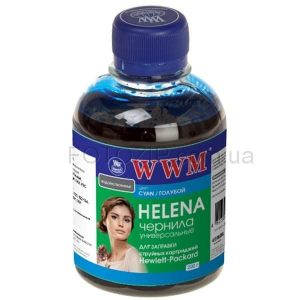 Чорнила wwm HP HELENA (Cyan) HU/C, 200г