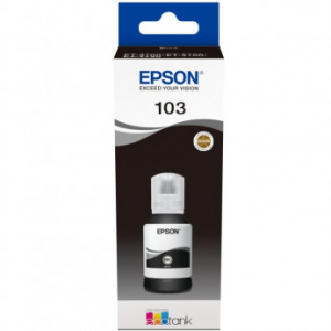 Чорнила Epson 103 для L3100, L3101, L3110, L3150 Black, 65мл, оригінальні