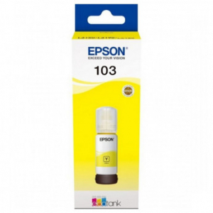 Чернила Epson 103 для L3100, L3101, L3110, L3150 Yellow, 65мл, оригинальные