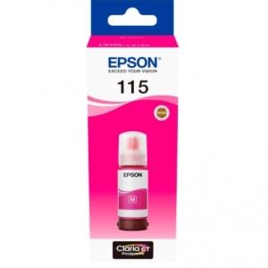 Чорнила Epson 115 для L8160, L8180 70мл Magenta (C13T07D34A) C13T07D34A купити в Україні | FOTOZIP