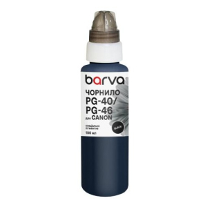 Чернила Canon PG-46, PG-84, PG-40 пигментные совместимые 90 г, черные Barva (C40-294)