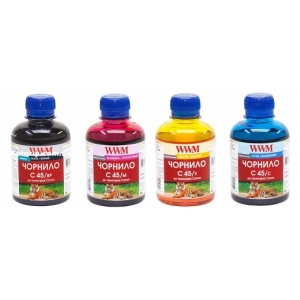C45 Ink Комплект чернил WWM C45 для Canon (4 х 200г) BP, C, M, Y купить в ...
