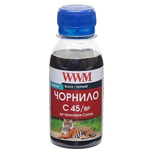 Чорнила WWM для Canon PG-84, PG-46, PG-440, PG-445, PGI-450, PGI-470, PGI-480 100г Black Пігментні (C45/BP-2)