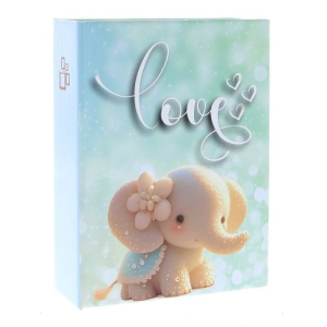 Фотоальбом 10х15 на 100 фото, DPH46100 HEART LOVE