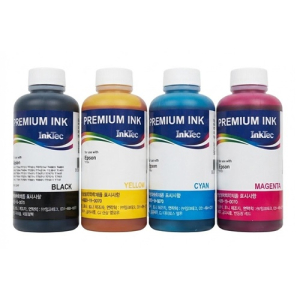 Комплект чернил Epson 101 InkTec, 4 x 100 мл, пигментные и водорастворимые