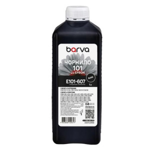Чорнило для Epson 101 Black 1000 мл Barva OneKey, пігментне чорне