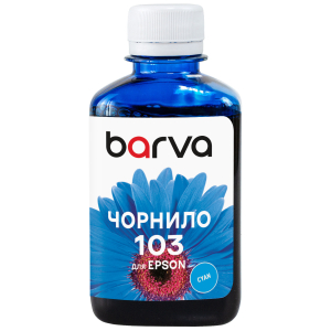Чорнила Barva E103 для Epson, водорозчинні, cyan 180 мл (E103-696) E103-698 замовити в Україні | FOTOZIP