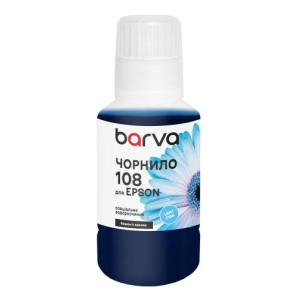 Чорнила для Epson 108 LC спеціальне 140 мл, OneKey, світло-блакитне Barva (E108-1013)