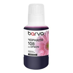 Чорнила для Epson 108 LM спеціальне 140 мл, OneKey, світло-пурпурове Barva (E108-1014)