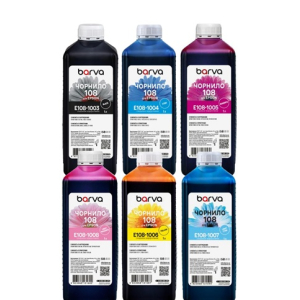 Чорнила Barva для Epson L8050, L18050 комплект 6x1000 мл