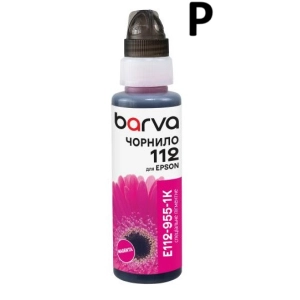 Чорнила пігментні Epson 112 magenta сумісні Barva 100 мл, флакон OneKey (E112-955-1K) E112-955-1K | FOTOZIP