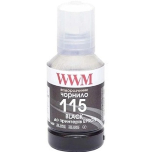 Чорнило WWM 115 для Epson L8160, L8180 140г Black водорозчинне (E115Bk-WWM)
