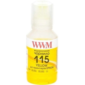 Чорнило WWM 115 для Epson L8160, L8180 140г Yellow водорозчинне (E115Y-WWM)