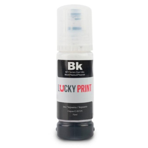 Світлостійкі чорнила Lucky Print для СНПЧ Epson 103,104 Black 70 мл з ключами