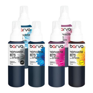 Чернила L1800, L800, L805, L810, L850, L8050, L18050 Barva 6х70 мл