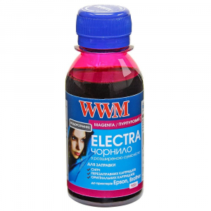 Чернила wwm Epson, Brother ELECTRA (Magenta) EU/M-2, 100мл