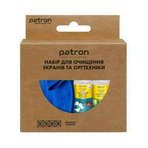 Набір для очищення універсальний 4в1 (2 Спреї по 50 мл та 2 Серветки) Patron F3-019