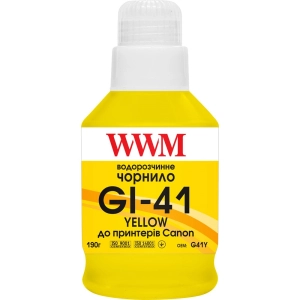 Чернила для Canon G1420, G2420, G3420, G3460, 190г Yellow (G41Y) G41Y купити в Україні | FOTOZIP