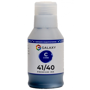 Чорнила Canon GI-41, GI-40 Cyan 135ml, сумісні Galaxy (GAL-C41-135C) GAL-C41-135C купити в Україні | FOTOZIP