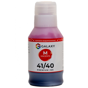 Чорнила Canon GI-41, GI-40 Magenta 135ml, сумісні Galaxy (GAL-C41-135M)