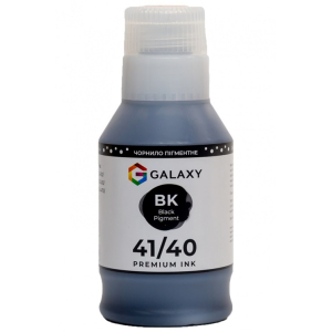 Чернила Canon GI-41, GI-40 Black Pigment совместимые Black Pigment 135ml, Galaxy (GAL-C41-135PB)