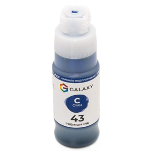 Чорнила Galaxy для Canon G540, G640 Cyan 70ml, з носиком