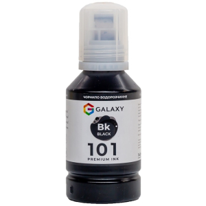 Чорнила 101 пигментні Galaxy для Epson 140mll, GAL-E101-140PB