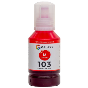 Чорнила 103 Galaxy для Epson, Yellow 140ml, GAL-E103-140Y