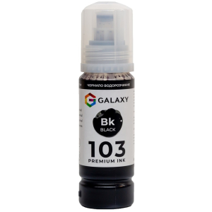 Чернила 103 Galaxy для Epson, Black 100ml, GAL-E103-70B