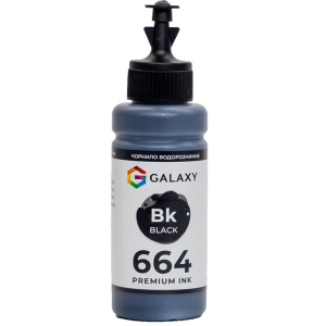 Чорнила 664 Galaxy для Epson, Black 100ml, GAL-E664-100B GAL-E664-100B наявність в Україні | FOTOZIP