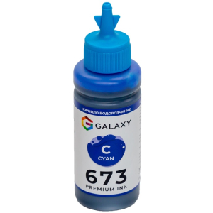 Чорнила 673 Galaxy для Epson, Cyan 100ml, GAL-E673-100C GAL-E673-100C купити в Україні | FOTOZIP