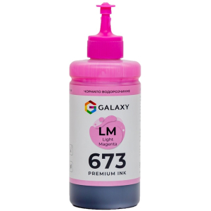 Чорнила 673 Galaxy для Epson, Light Magenta 200ml, GAL-E673-200LM GAL-E673-200LC наявність в Україні | FOTOZIP