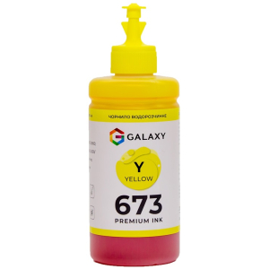 Чорнила 673 Galaxy для Epson, Yellow 200ml, GAL-E673-200Y GAL-E673-200Y наявність в Україні | FOTOZIP