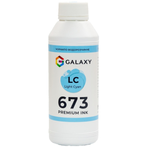 Чорнила 673 Galaxy для Epson, Light Cyan 500ml, GAL-E673-500LC GAL-E673-200LC купити в Україні | FOTOZIP