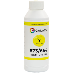 Чорнила 664-673 Galaxy для Epson, Yellow 500ml