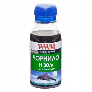 Чорнила wwm HP H30/B, Black, 100г