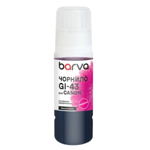 Чорнила Barva для Canon GI-43, magenta 70 мл (I-BARE-CGI43-070-M)
