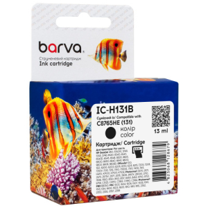 Картридж HP 131 сумісний (C8765HE) 13ml, чорний Barva (IC-H131B)