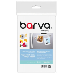 Магнітний глянцевий фотопапір 10x15 Barva 5л (IP-MAG-CE-331)