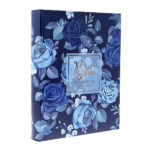 Фотоальбом 10х15 на 200 фото, прошитые страницы, KD46200 FLOWER-1