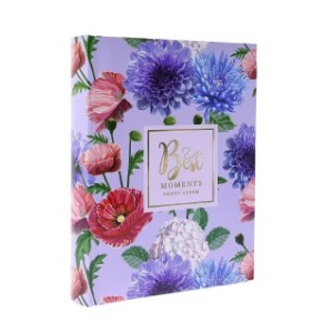 Фотоальбом 10х15 на 200 фото, прошитые страницы, KD46200 FLOWER-3